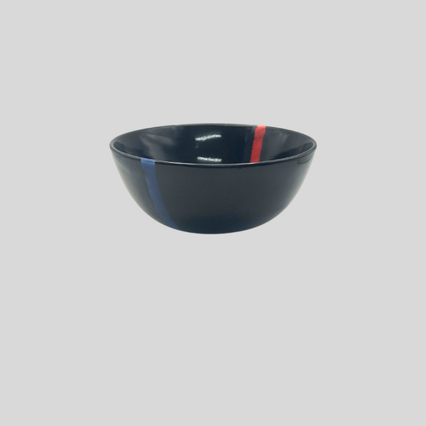 Stripe Red/Blue Side Bowl