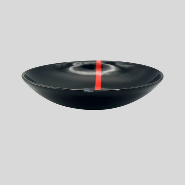 Stripe Red/Blue Side Bowl