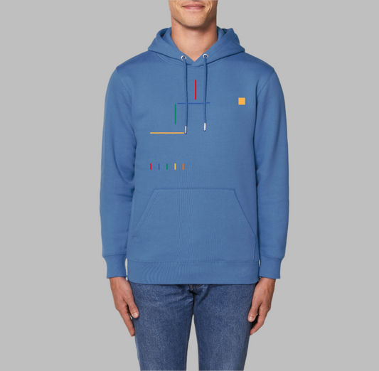 Theory Bright Blue Hoodie