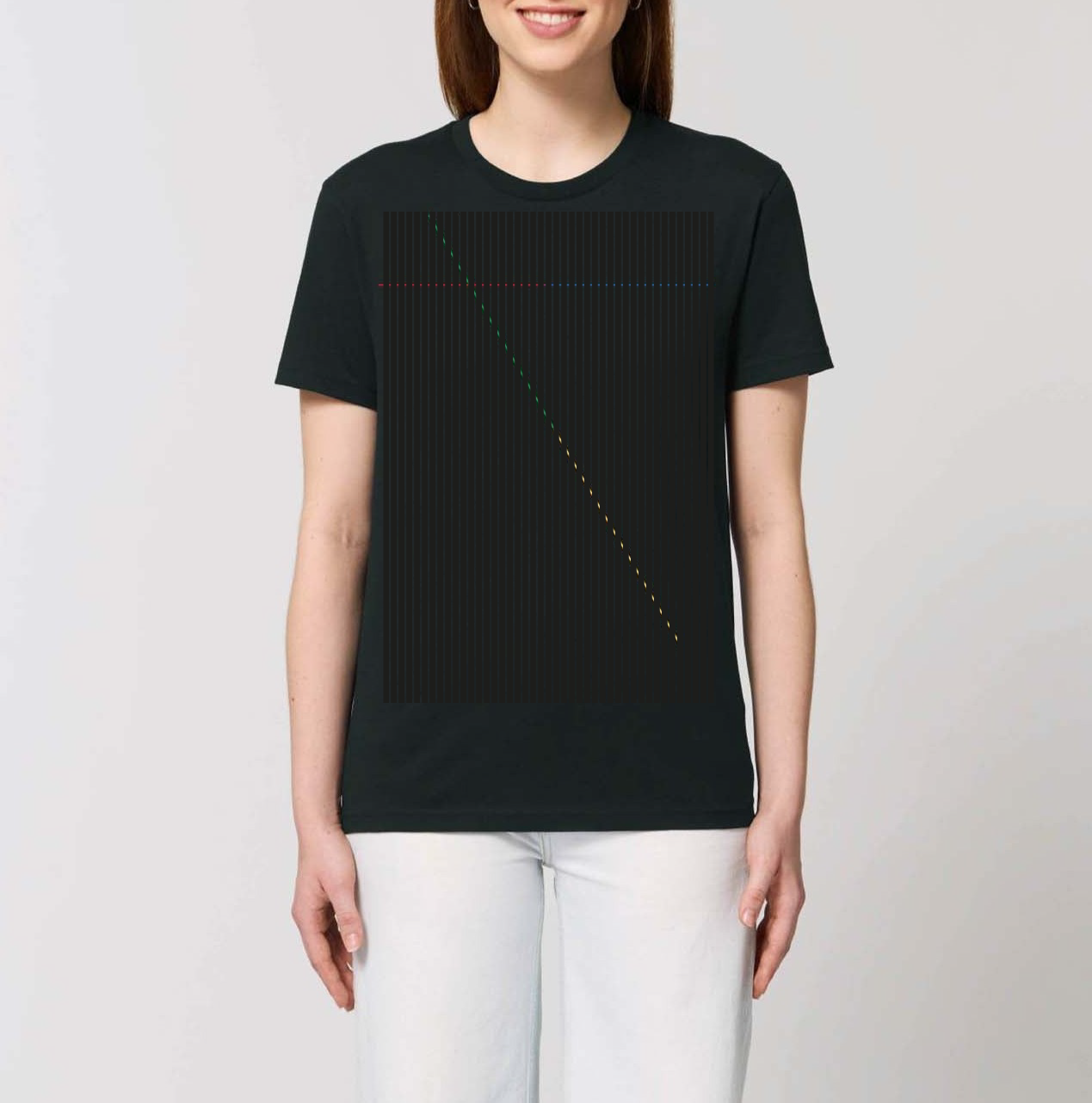 Twist Black T-Shirt