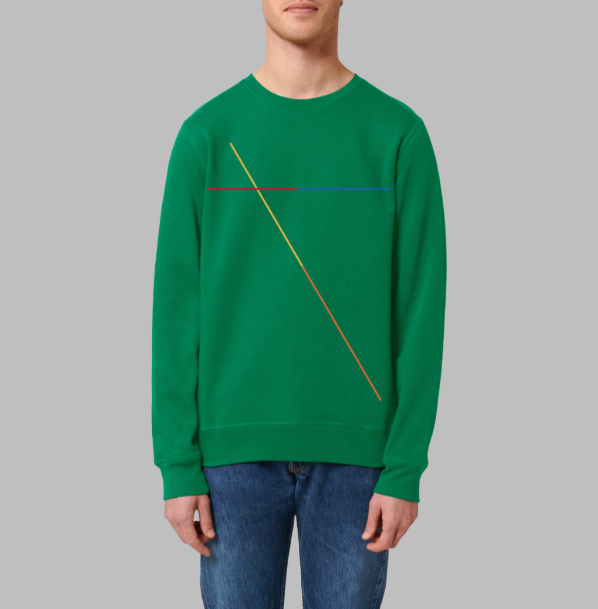 Twist Green Sweatshirt