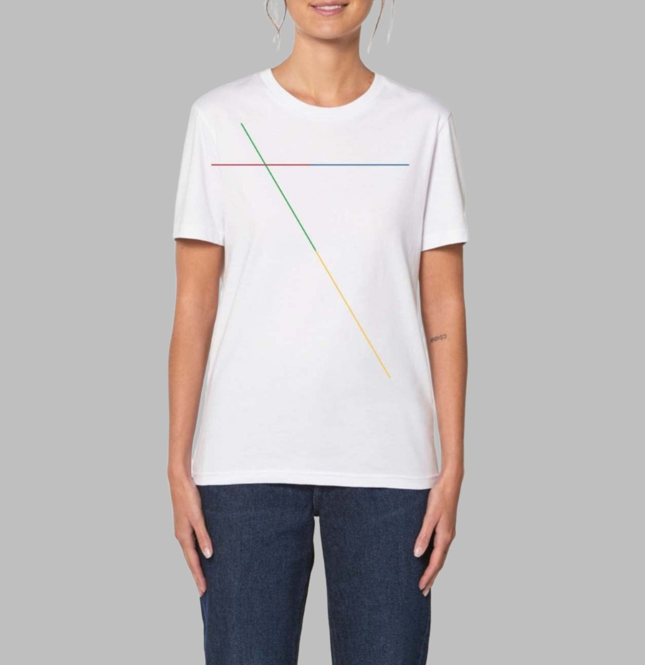 Twist White T-Shirt