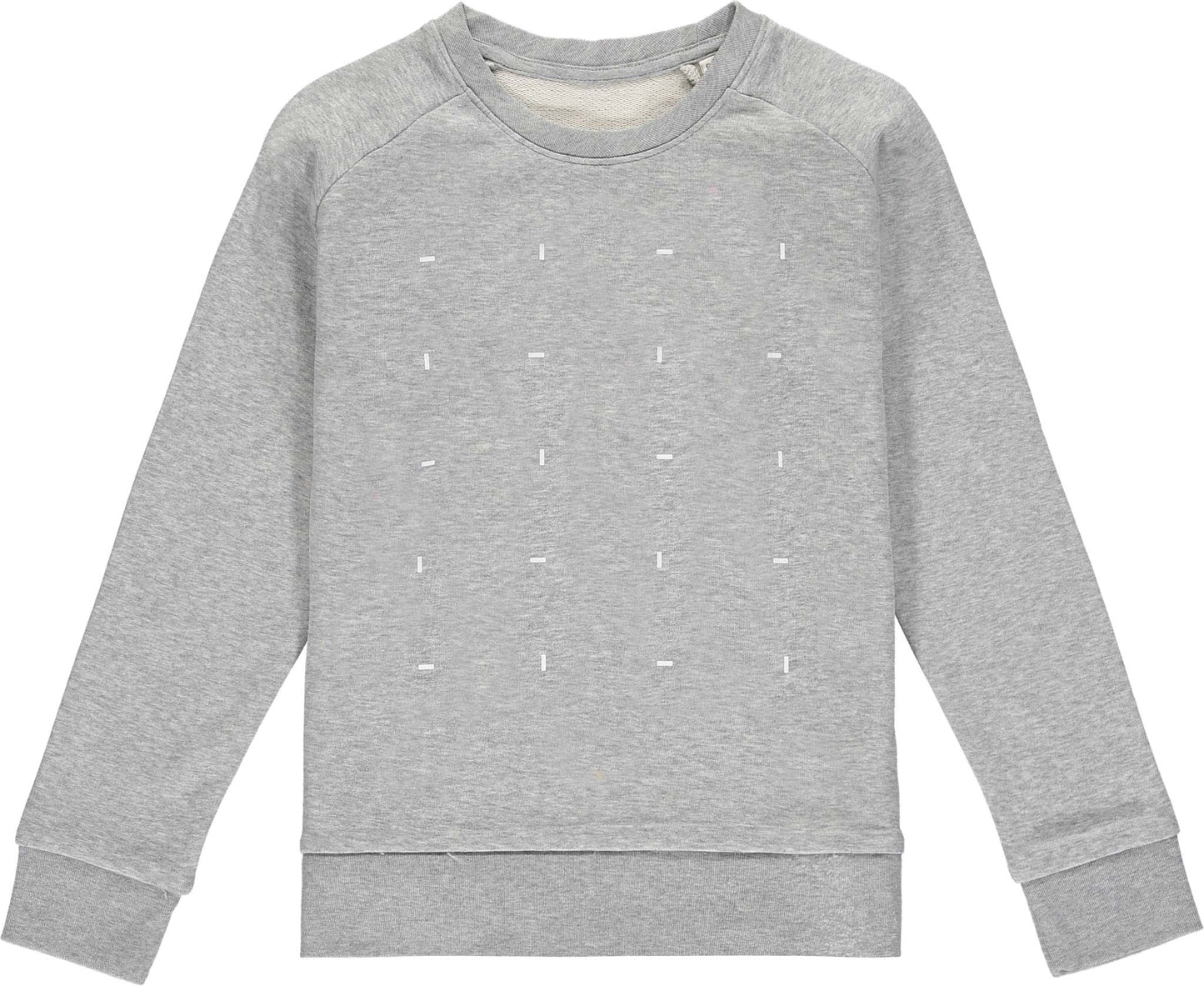 Kids Blocks Sweatshirt Heather Gray