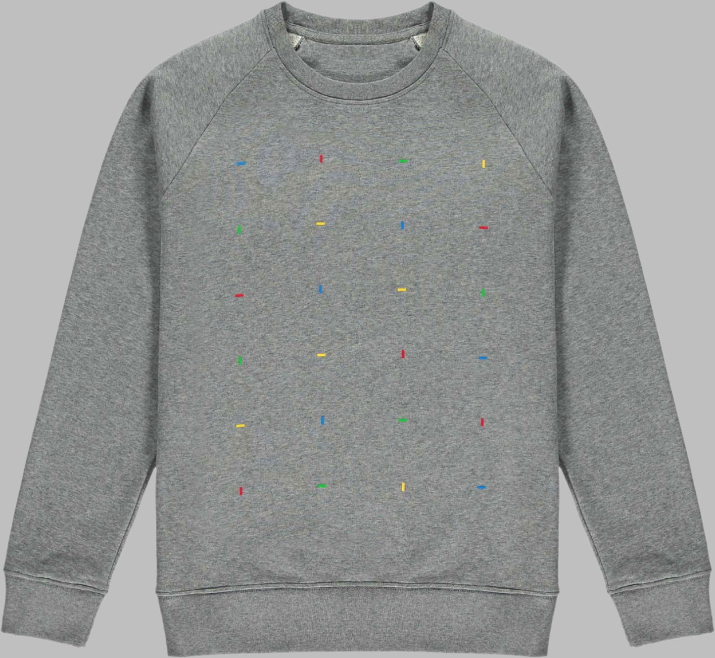 Blocks Mid Heather Gray Sweatshirt