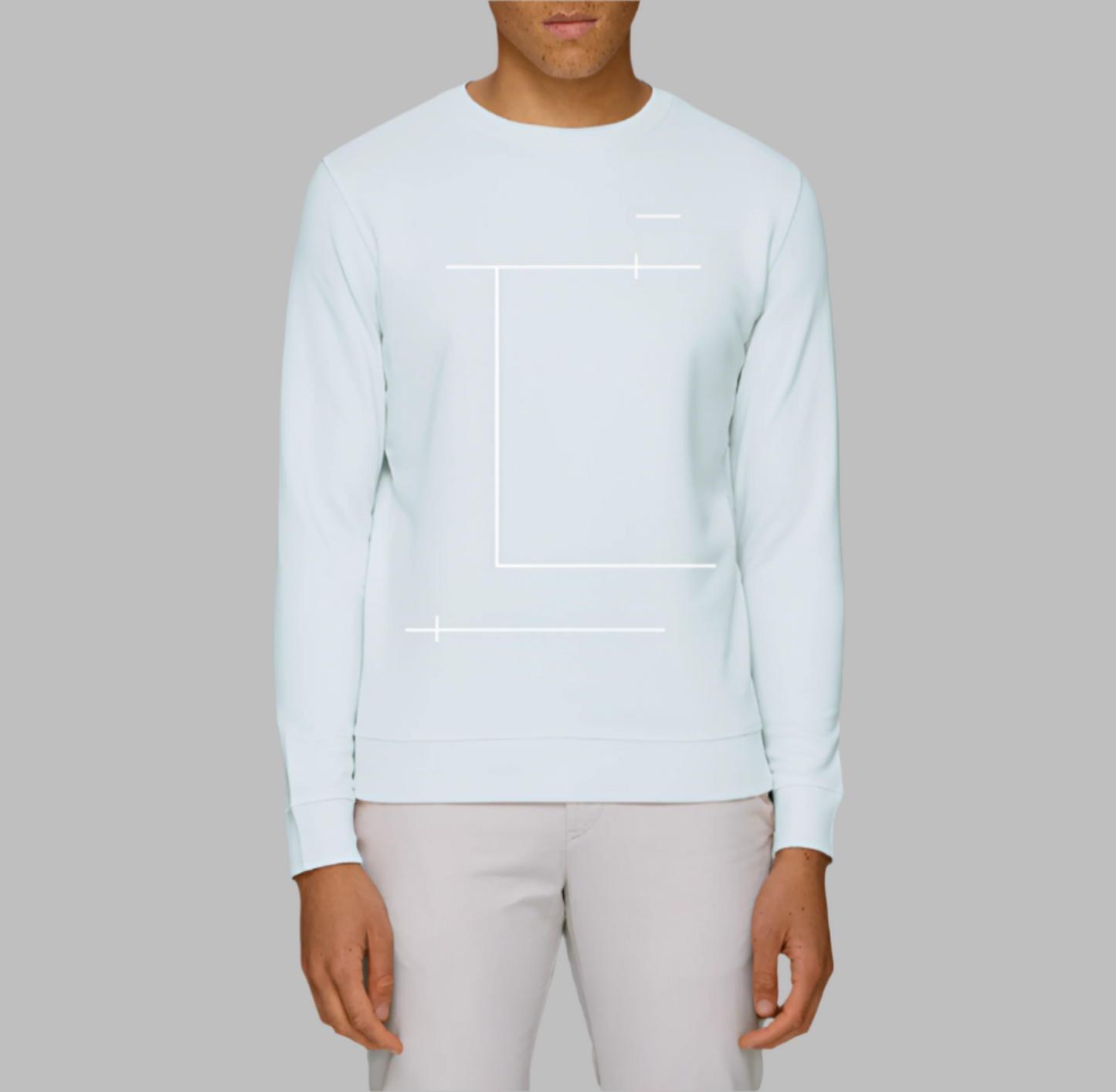 Location Powder Blue Sweatshirt