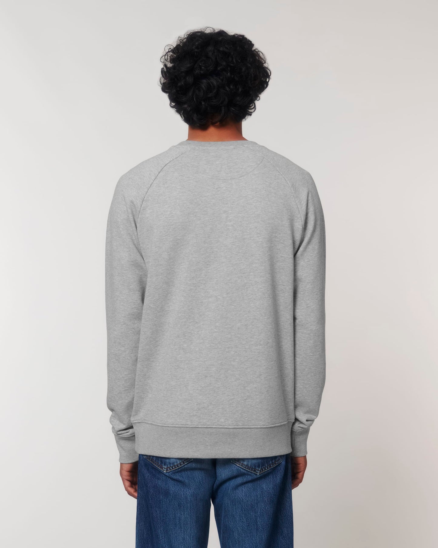 Blocks White Heather Gray Sweatshirt