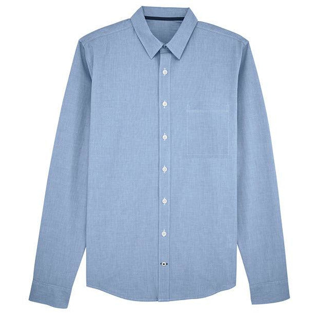 Pocket Blue Shirt