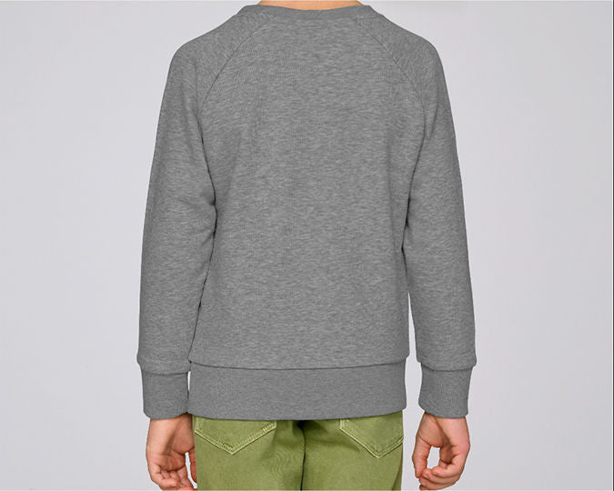 Kids Blocks Sweatshirt Heather Gray