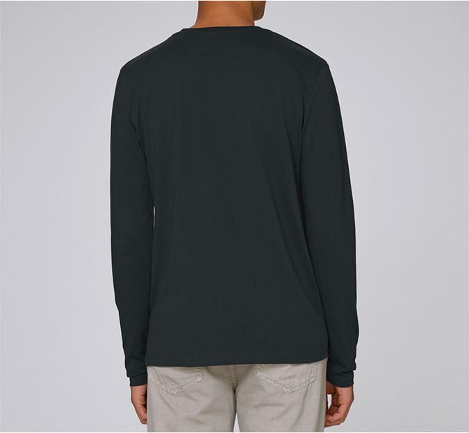 Blocks Long Sleeved Black T-Shirt