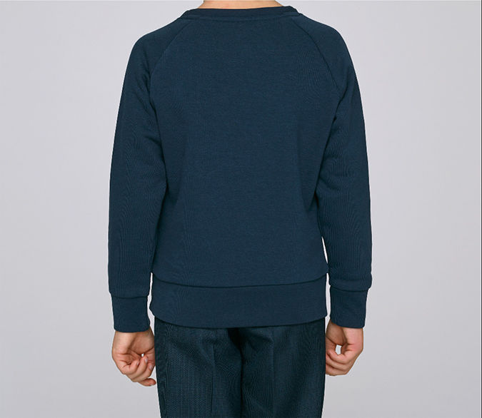 Kids Particles Navy Sweatshirt